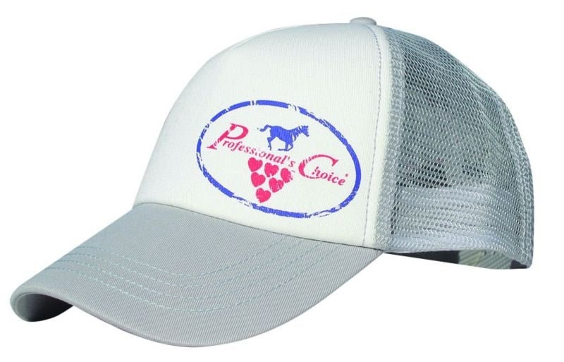 Professionals Choice Ladies Trucker Cap White/Gray