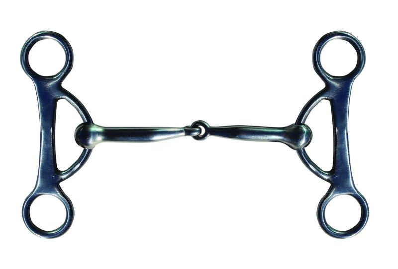 Professionals Choice Sliding Gag Snaffle Brn
