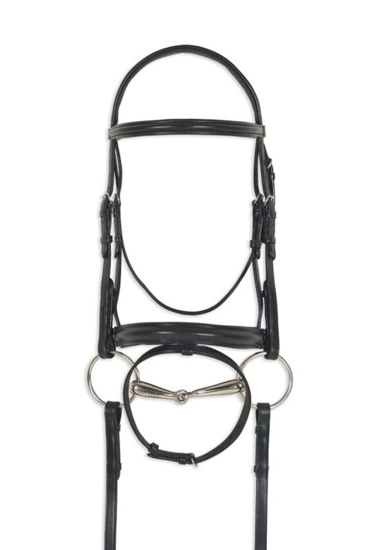 Ovation Breed Crank Dressage Bridle Freisian