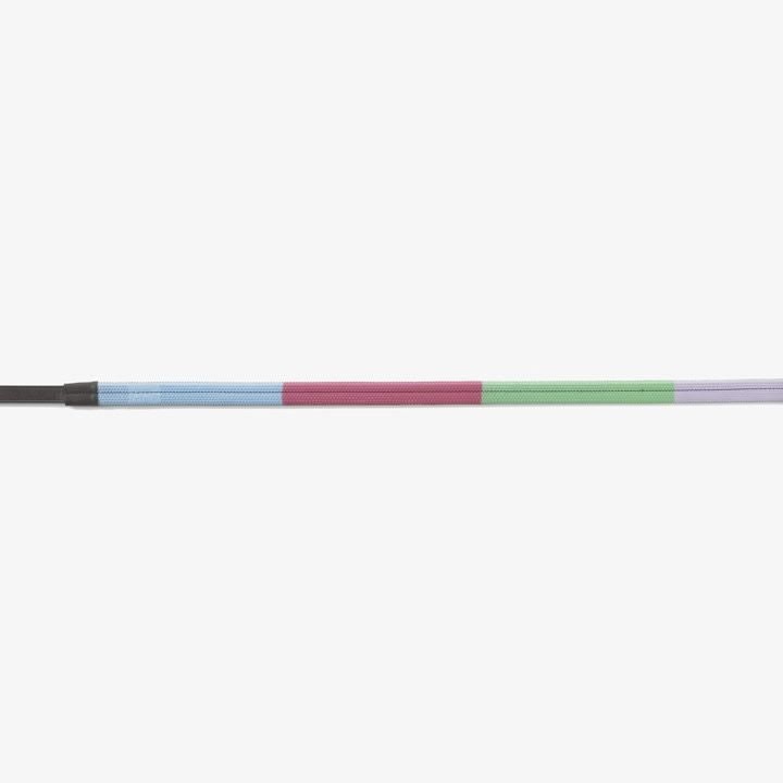 Camelot Ice Rainbow Pony Reins 1/2 x 48 Brown