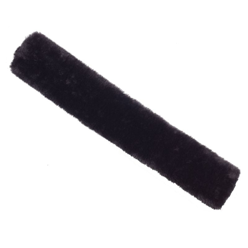 Ovation Syntech Sheepskin Ap Girth Cover 40 Black