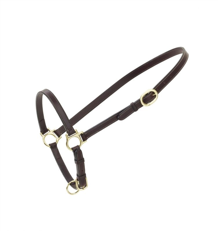 Ovation Leather Traditional Grooming Halter H Br