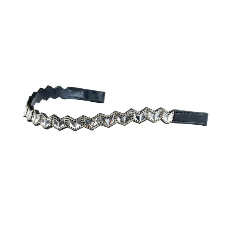 Ovation Elana Shaped Browband 16-1/2 Black