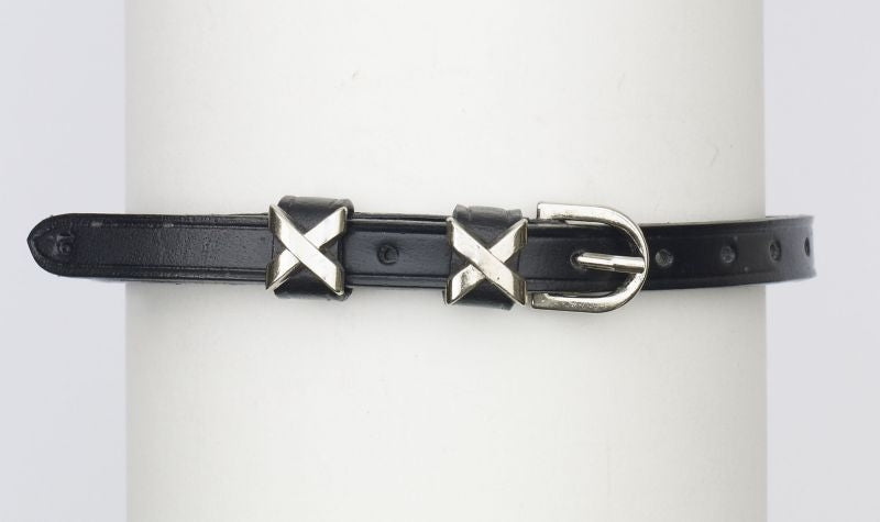 Camelot X Spur Strap 18 Bk/Wh