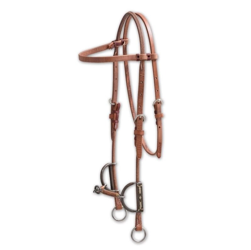 ClassicEquine Diamond Draw Headstall/Copper O Ring