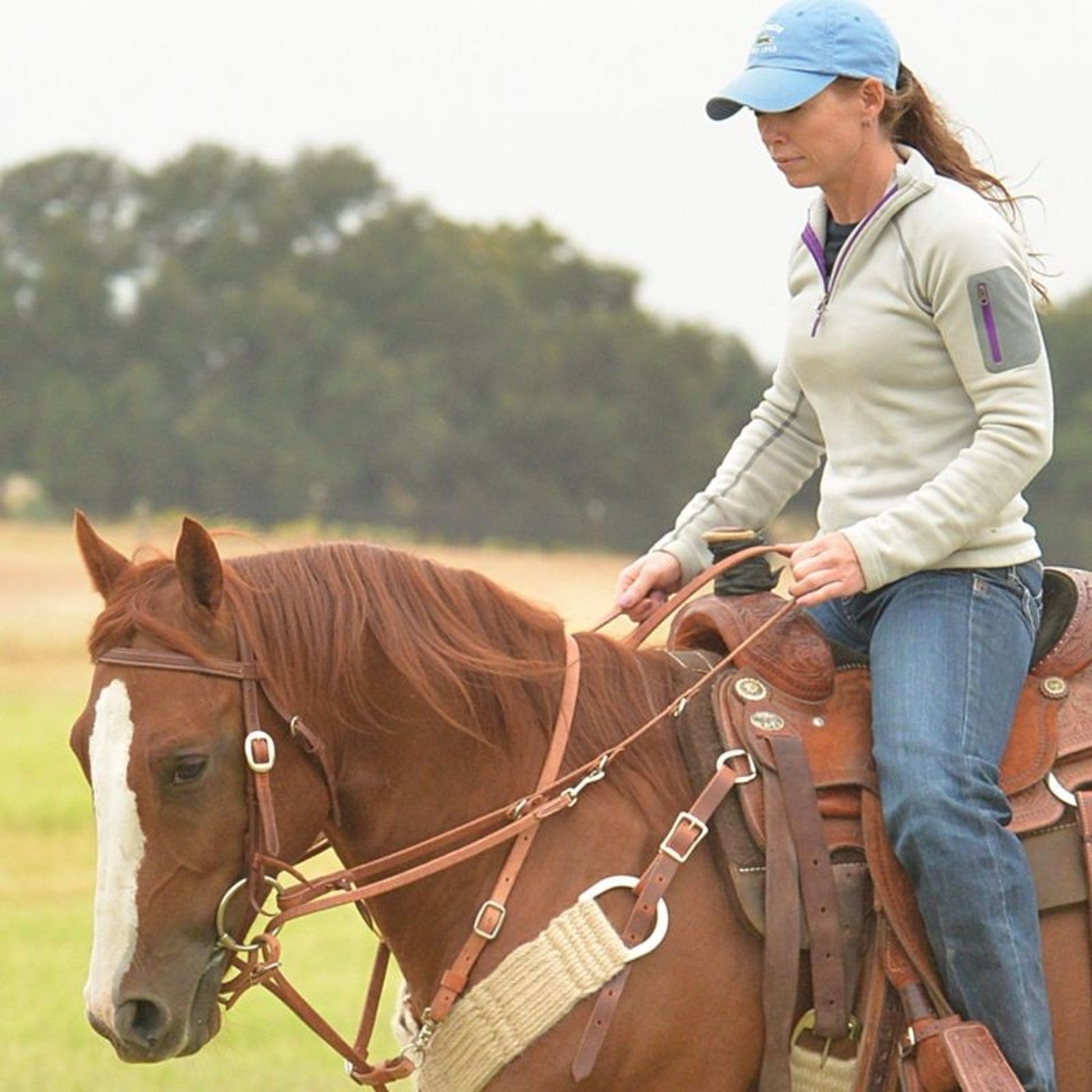 Martin Gmart Roping Rein Brn