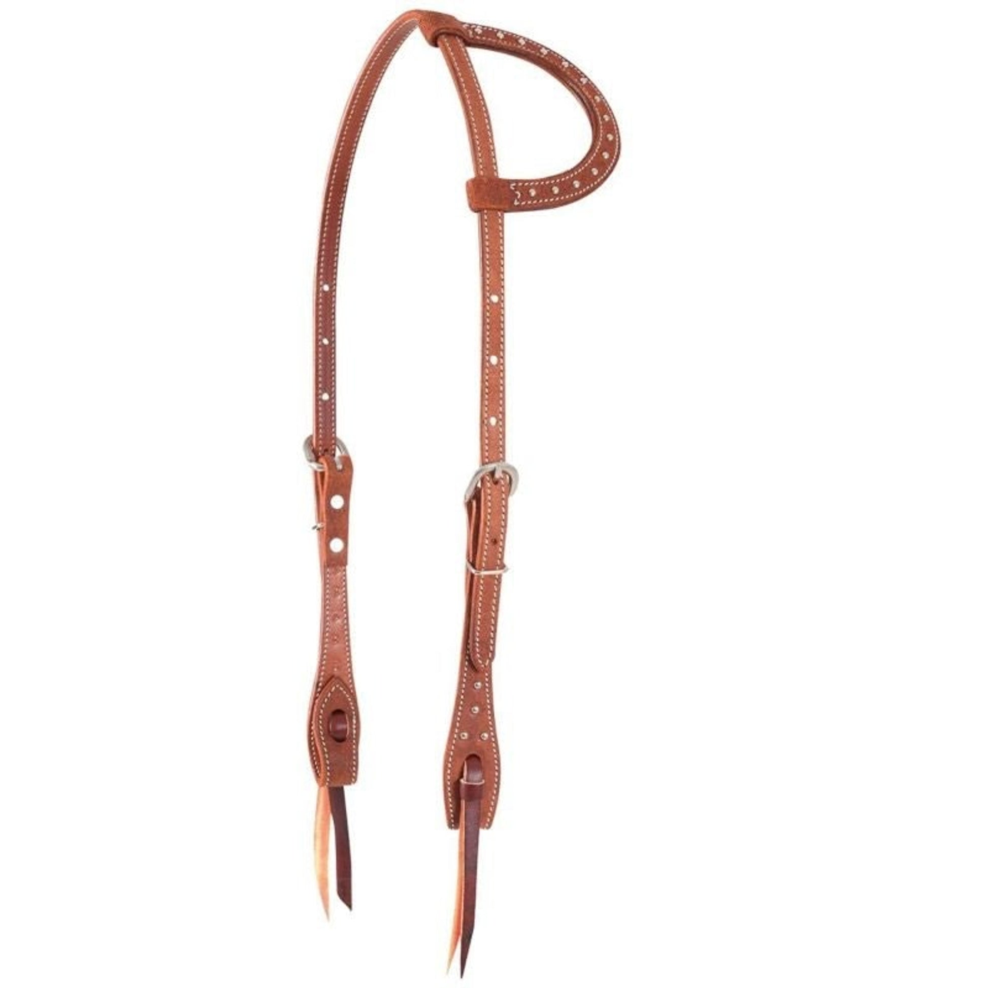 Martin Silver Dots Slip Ear Headstall Brn