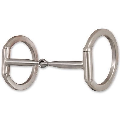 Professional Series D Ring Smooth Snaffle Bit