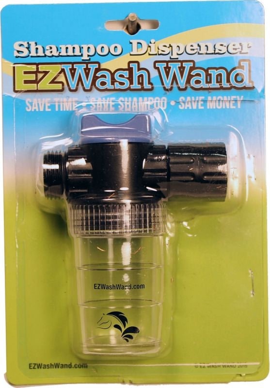 Revolutionary Ez Wash Wand Shampoo Dispenser Black