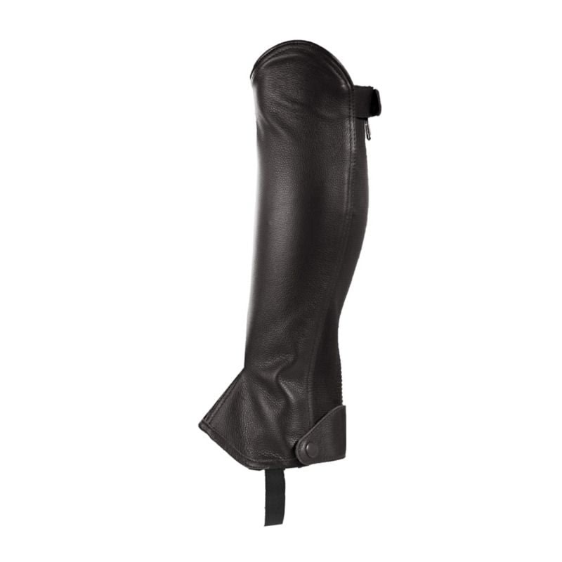 HorZe Spirit Leather Half Chaps XS Black