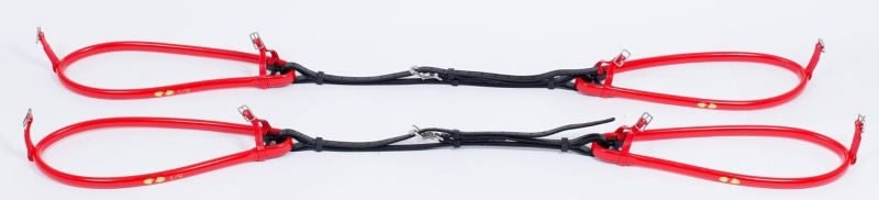 Finn Tack Zilco Lw Nylon Carry Straps Hopples Red