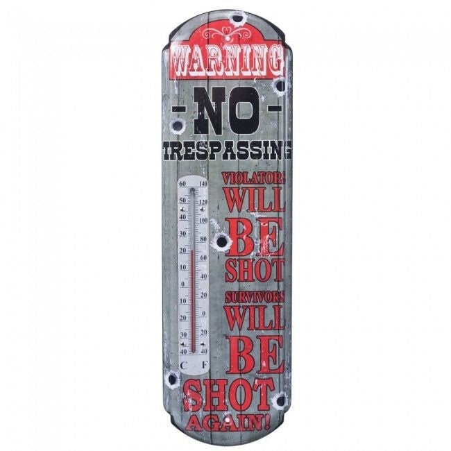 Gift Corral Thermometer Warning