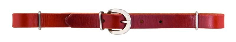 Weaver Skirting Leather Straight Curb Strap Brn