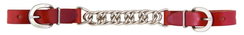 Weaver Skirting 4 1/2 Link Curb Strap Chestnut