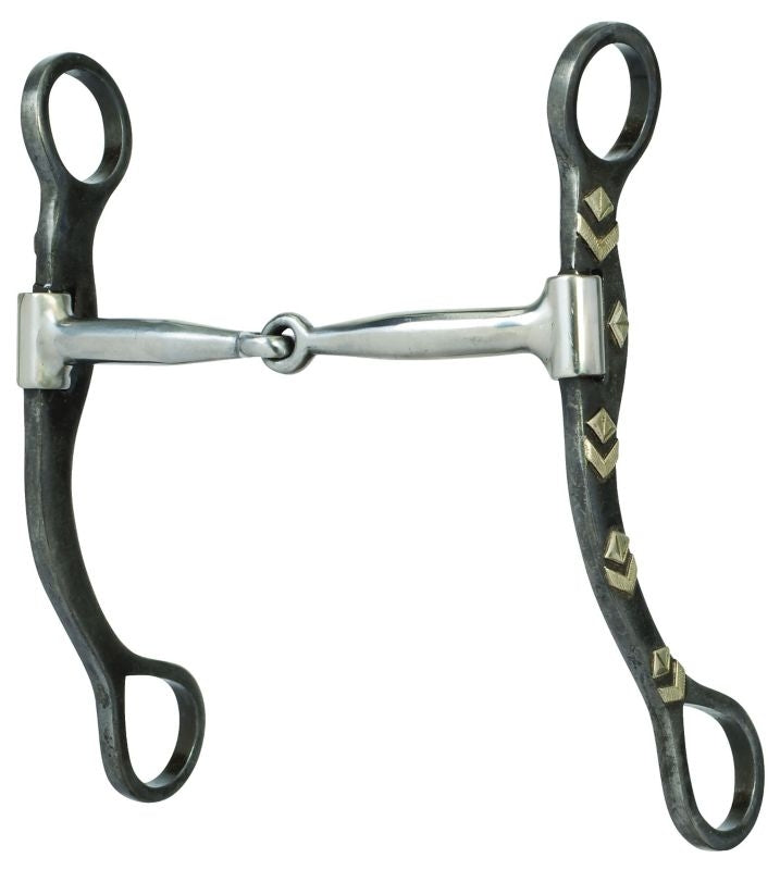 Shank Bit With Sweet Iron Snaffle Mouth 5