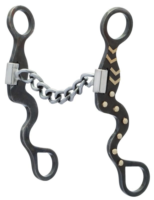 Pro S Shank Bit With SweetIron Polish ChainMouth 5 Br