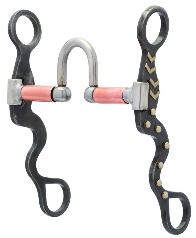 Shank Bit With LowPort Correction Mouth/CopperBar 5