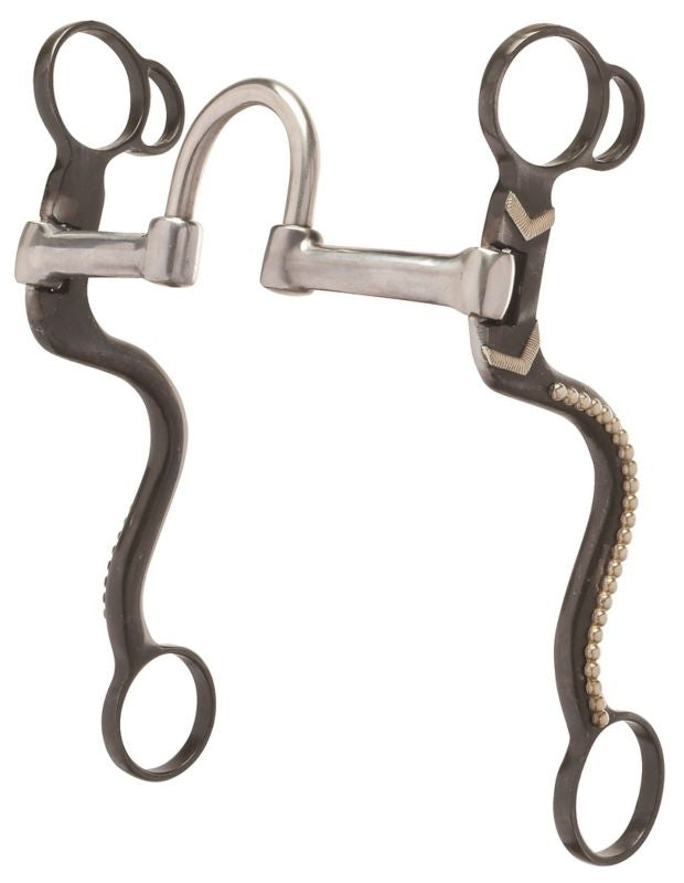 Shank Bit With Sweet Iron Correction Mouth 5 Brn