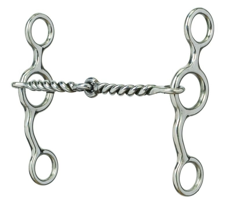 Weaver Bit Sweet Iron Twisted Wire Snaffle Mouth 5