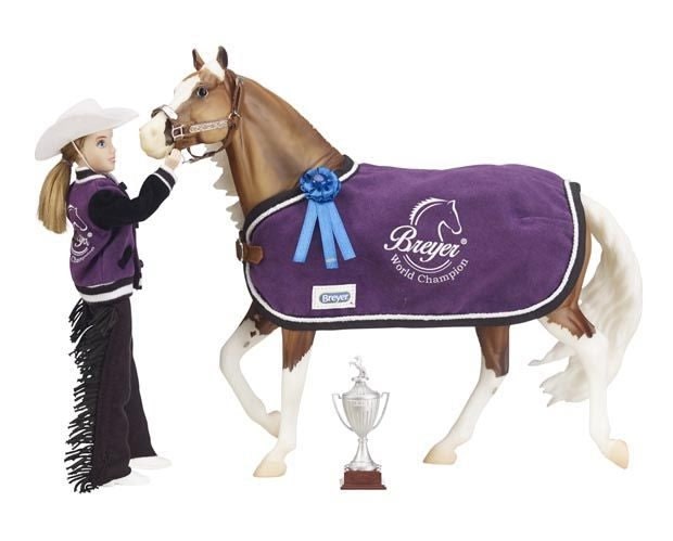 Breyer Trad Tack Winners Circle Acces Set Western