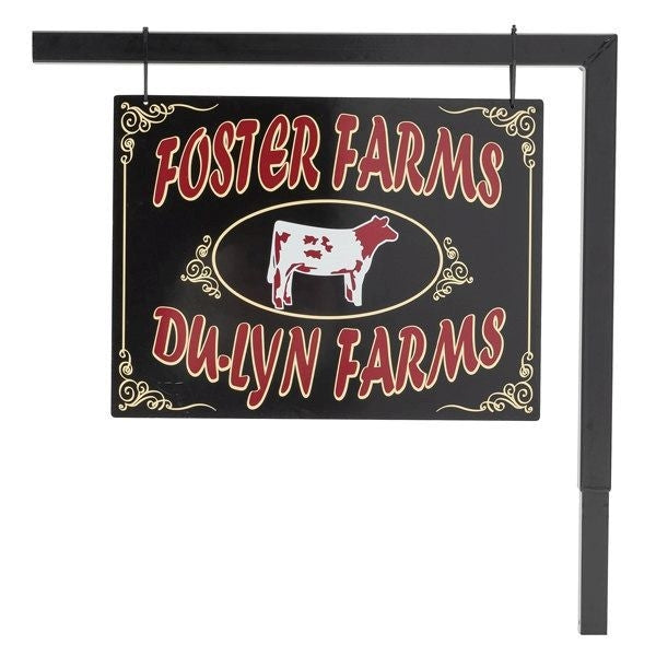 Weaver Small Sign Holder Display 33x1.75x32