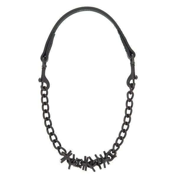 Weaver Oil Rub Prong Goat Collar 24in