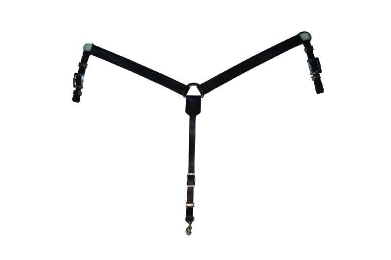 Tucker Horizon 3 Piece Breast Strap 1.75 Brn
