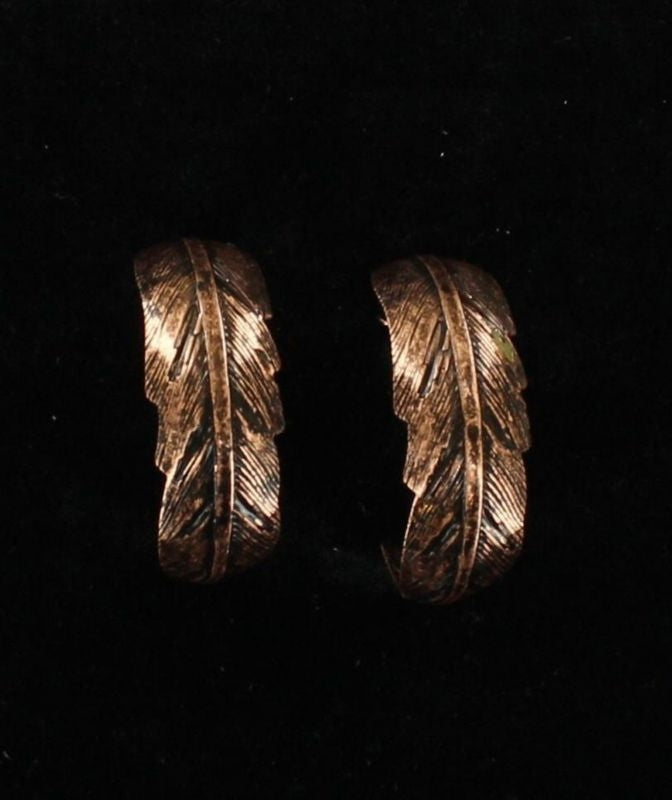 Blazin Roxx Feather Earrings