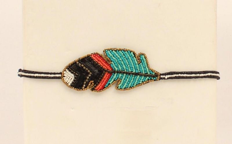 Blazin Roxx Feather HeadbandMulti