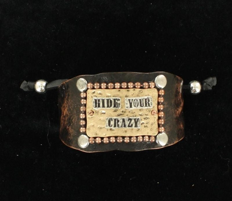 Blazin Roxx Hd Crazy Cuff BraceletBrown