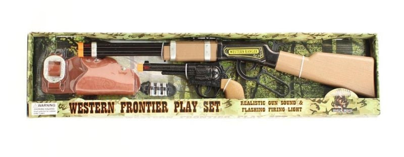 Bigtime Hunter Western Rifle With Pistol Set