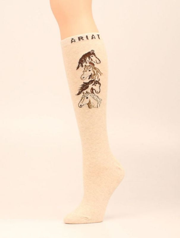 Ariat Flex Fit Half Mesh Back Cap Cream Turquoise