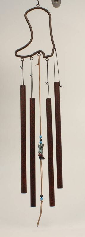 Boot Cut Out Wind Chime