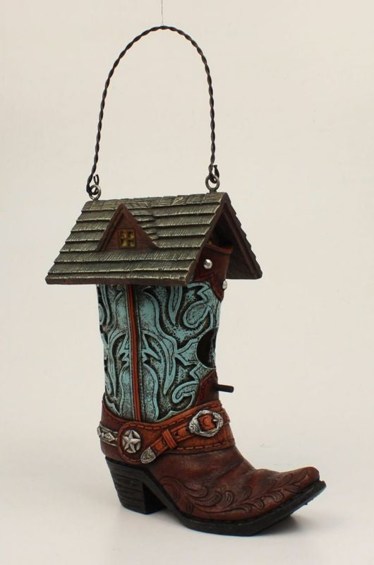 Boot House Top Birdhouse