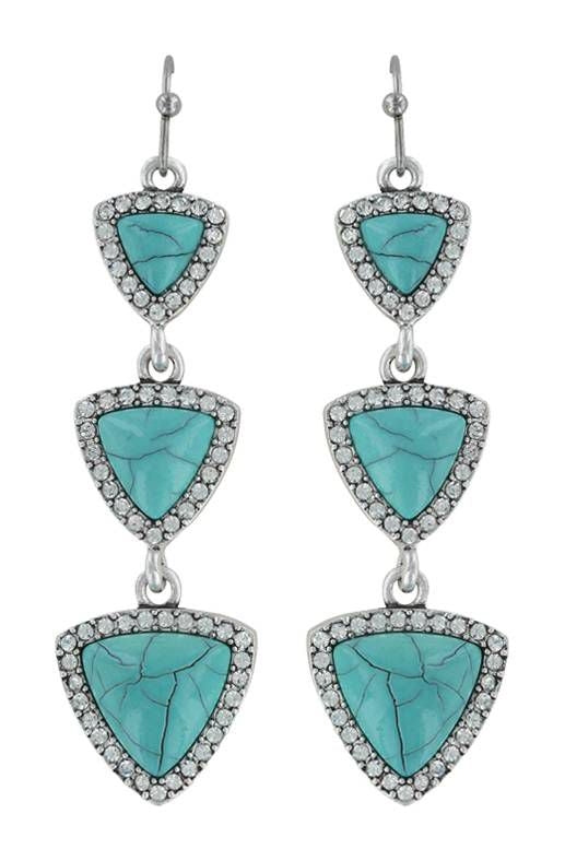 Montana Rock 47 Rock/Rolls Rising Trillion Earring