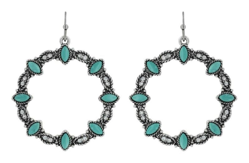 Montana Rock 47 Bohemian Beauty Wreath Earrings