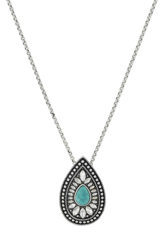 Montana Rock 47 Bohemian Beauty Raindrop Necklace