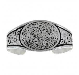 Montana Silver Wild Bramble Cuff Bracelet
