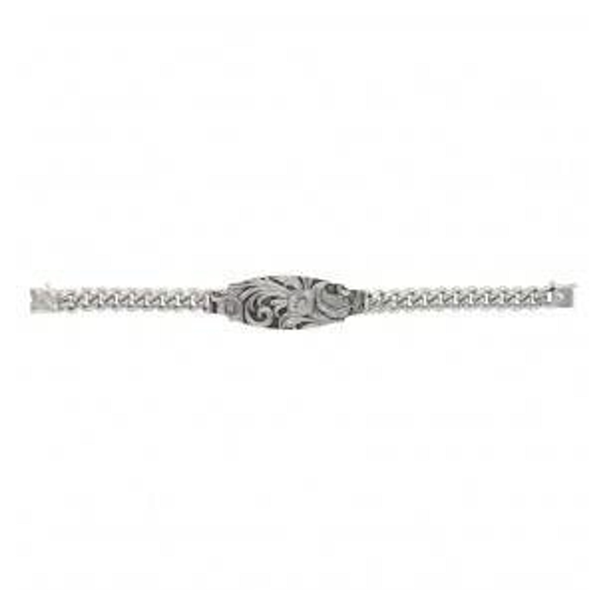 Montana A Glimpse Of Leathercut Floral Id Bracelet