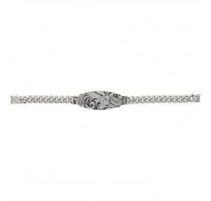 Montana A Glimpse Of Leathercut Floral Id Bracelet