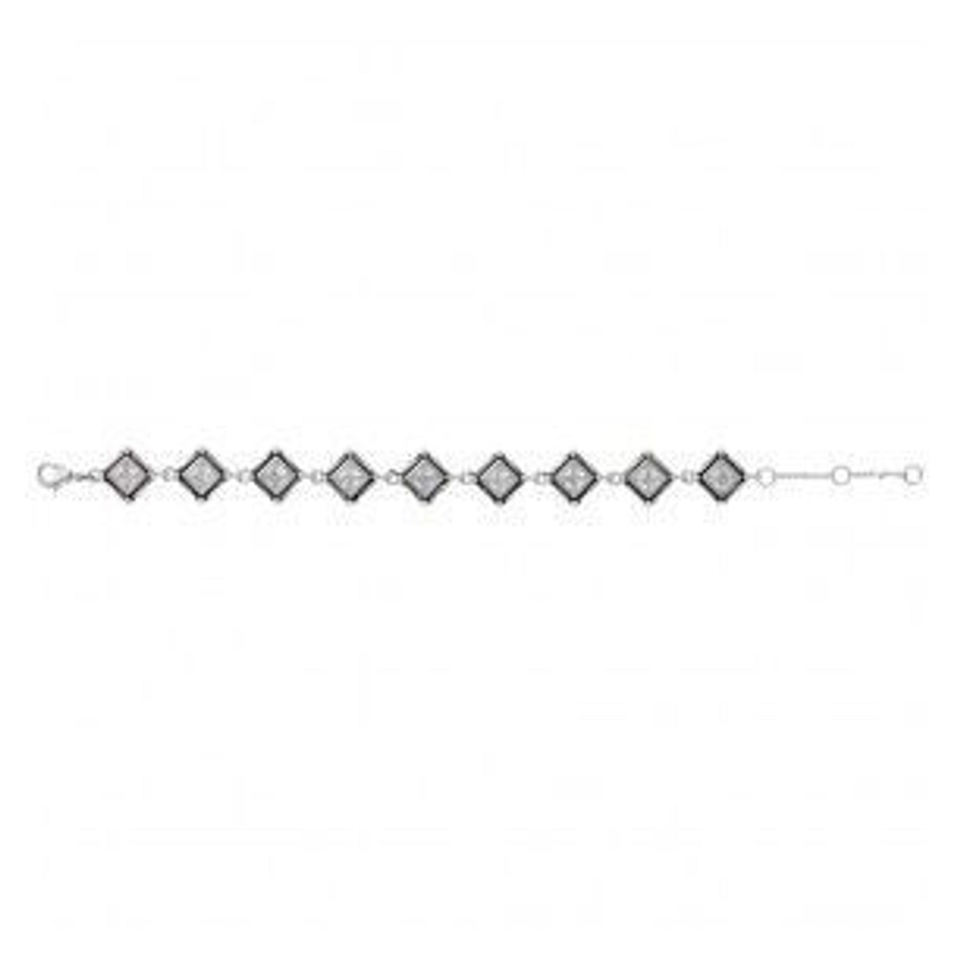 Montana Silver Roped Starlight Bracelet 0.59 x 8