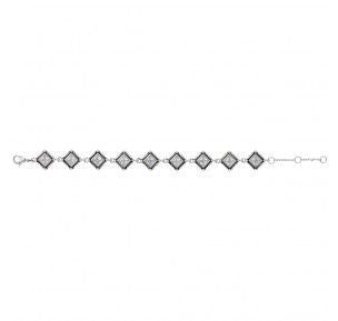 Montana Silver Roped Starlight Bracelet 0.59 x 8
