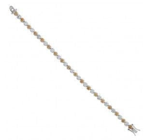 Montana Silver River Light Sandy Pebbles Bracelet