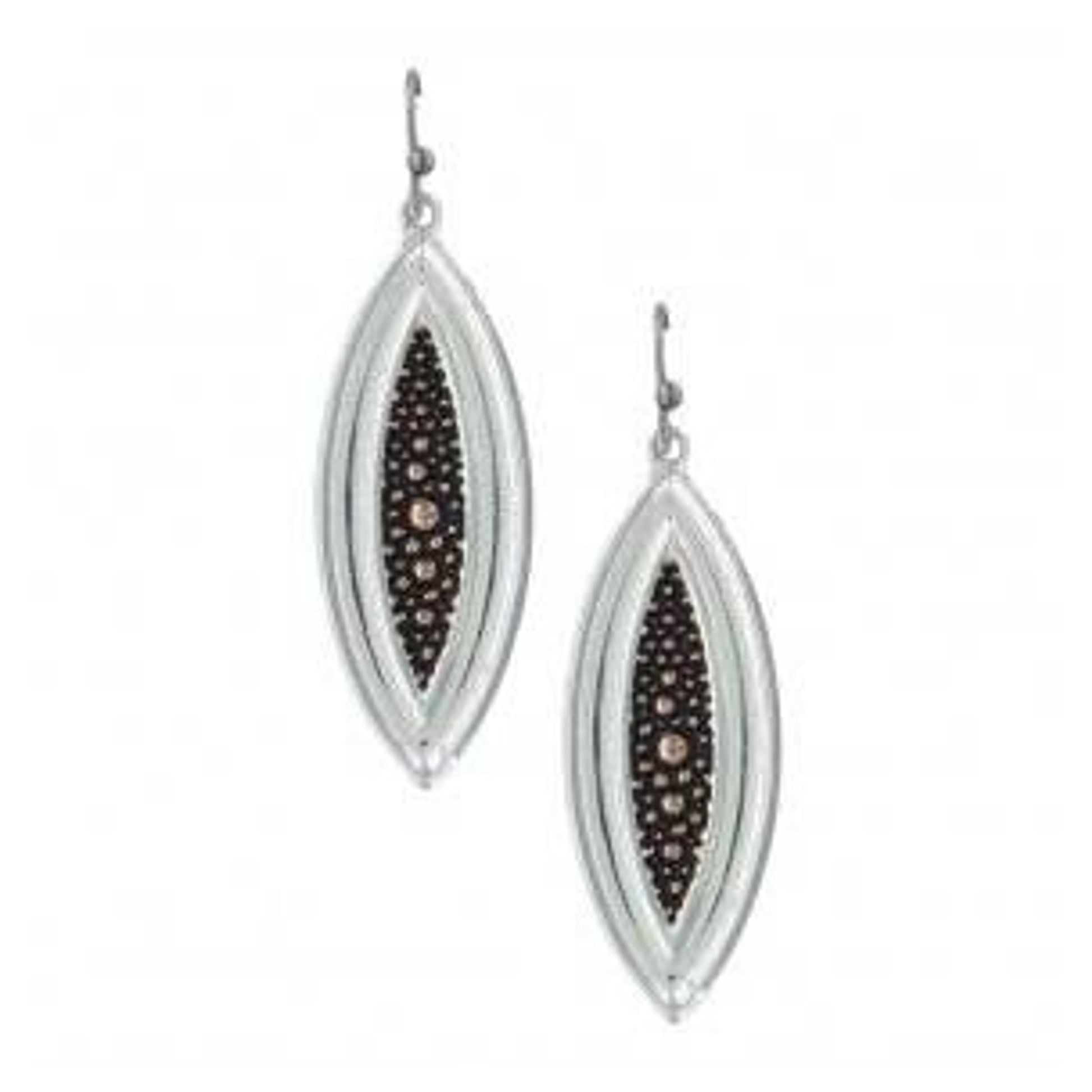 Montana Silver River Pebbles At Sunset Earrings