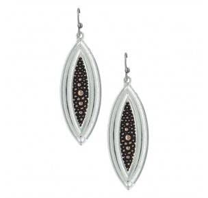 Montana Silver River Pebbles At Sunset Earrings