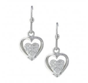 Montana Silver Pulsing Heart Earrings