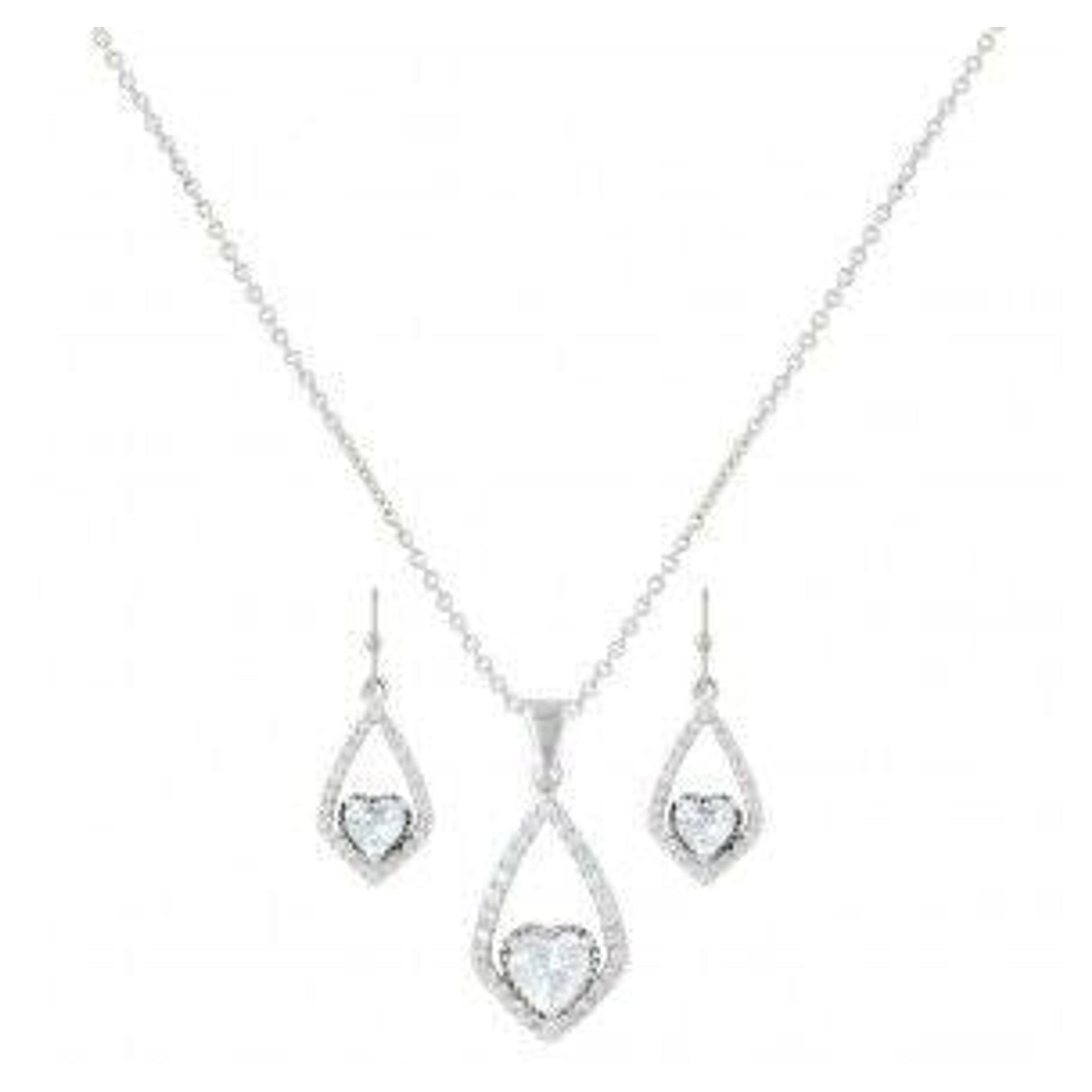 Montana Silversmith Hearts On A Swing Jewelry Set