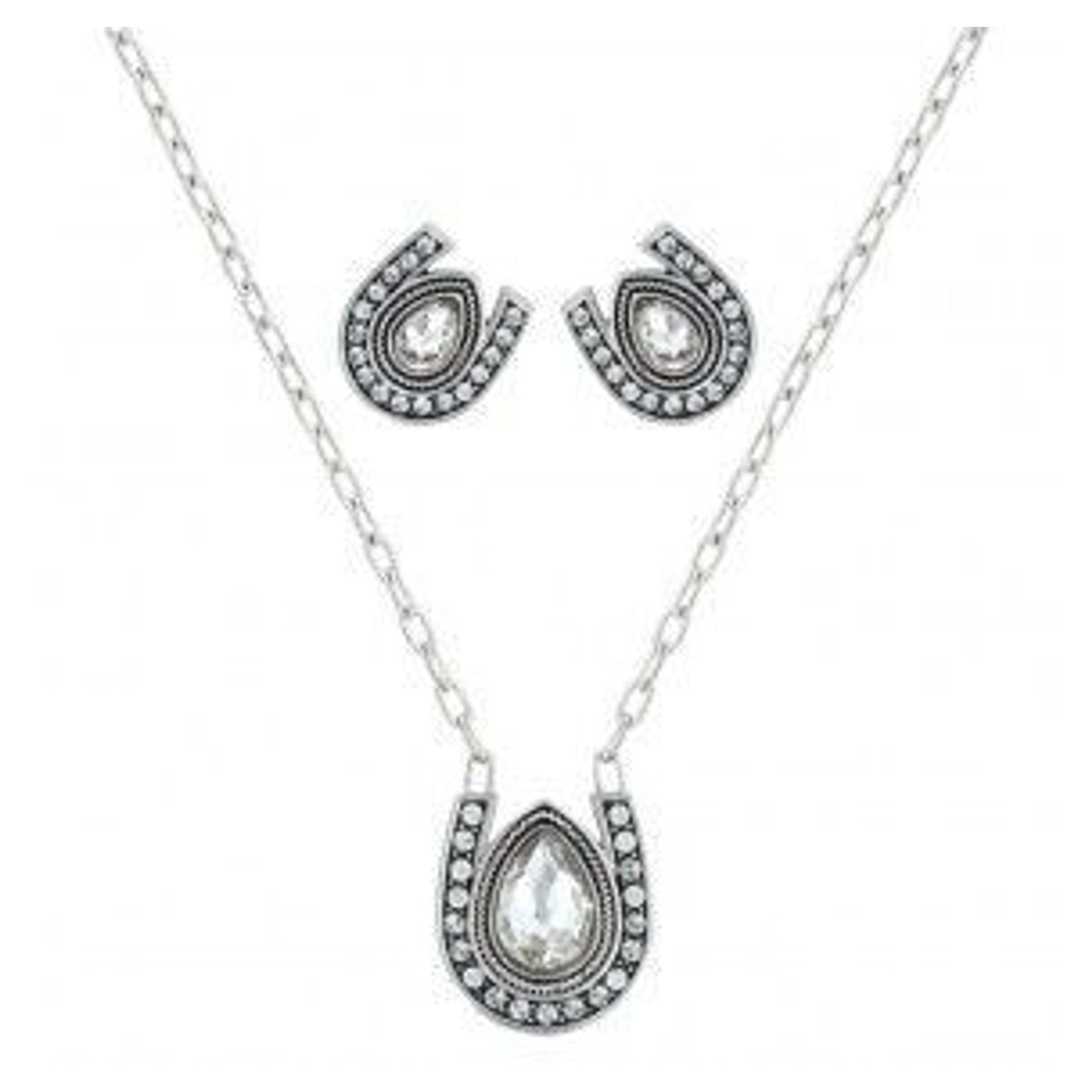 MontanaSilver Rider Brilliant Raindrop JewelrySet