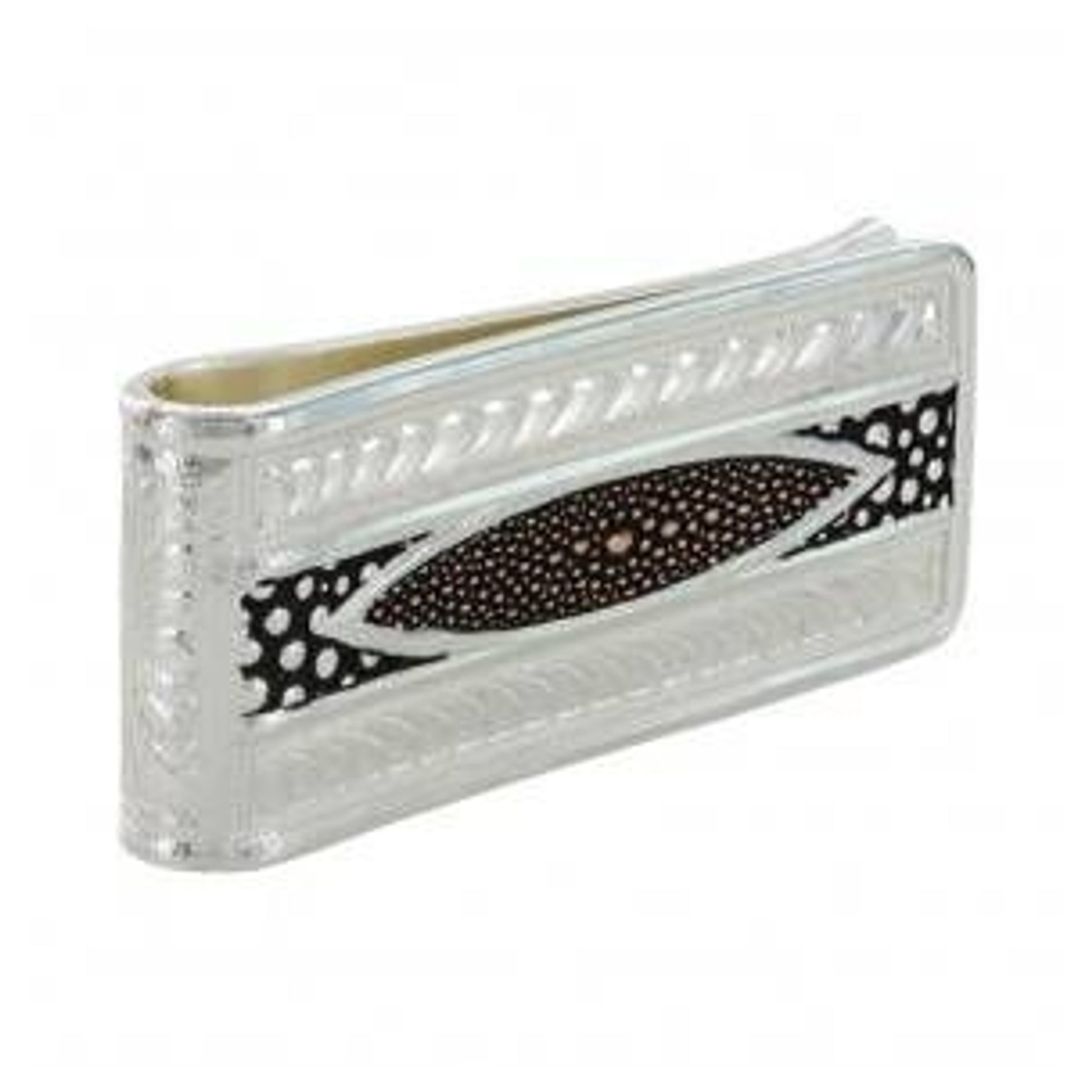Montana River Pebbles At Sunset Money Clip