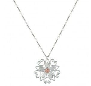 Montana Star Flower Love Necklace 1.2X1.2X19